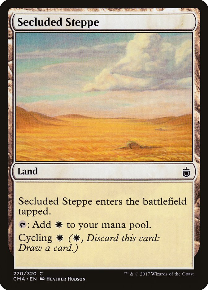 Secluded Steppe [Commander Anthology] | Galaxy Games LLC