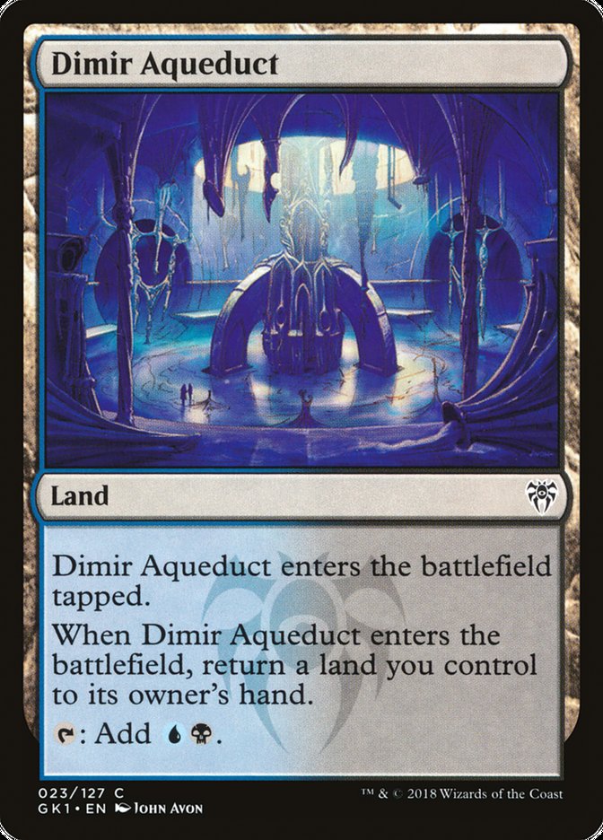 Dimir Aqueduct [Guilds of Ravnica Guild Kit] | Galaxy Games LLC