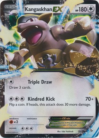 Kangaskhan EX (78/106) (Jumbo Card) [XY: Flashfire] | Galaxy Games LLC