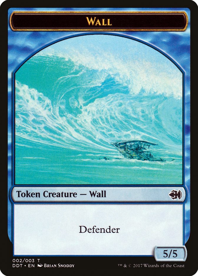 Wall Token [Duel Decks: Merfolk vs. Goblins Tokens] | Galaxy Games LLC