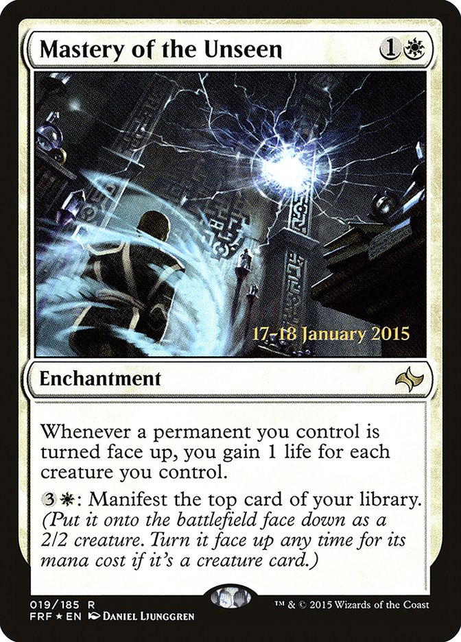 Mastery of the Unseen [Fate Reforged Prerelease Promos] | Galaxy Games LLC