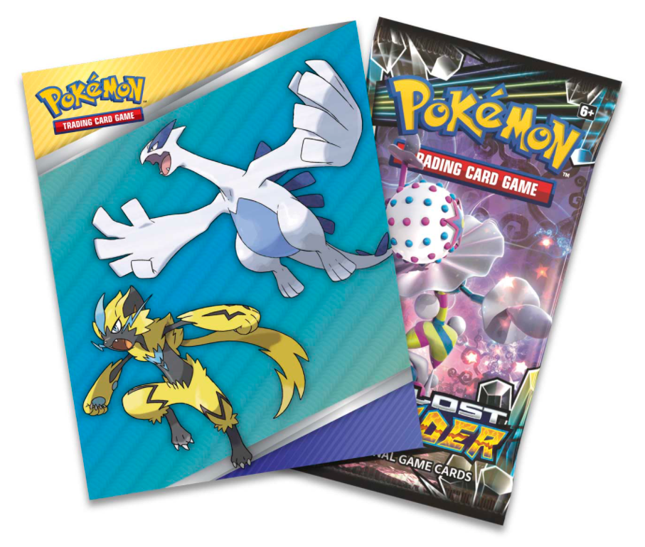 Sun & Moon: Lost Thunder - Mini Portfolio & Booster Pack | Galaxy Games LLC