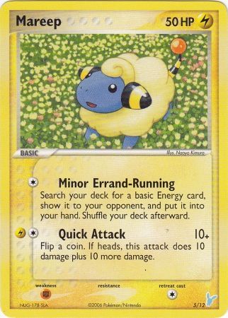 Mareep (5/12) [EX: Trainer Kit 2 - Minun] | Galaxy Games LLC