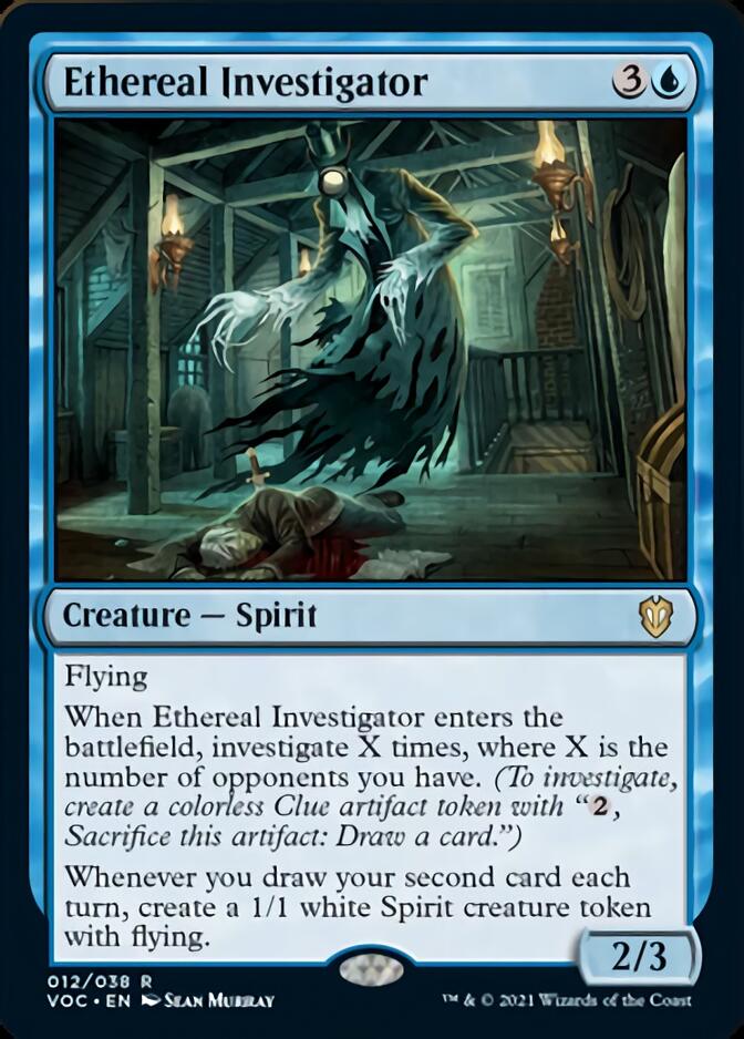 Ethereal Investigator [Innistrad: Crimson Vow Commander] | Galaxy Games LLC