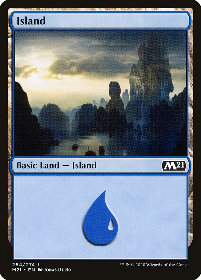 Island (264) [Core Set 2021] | Galaxy Games LLC