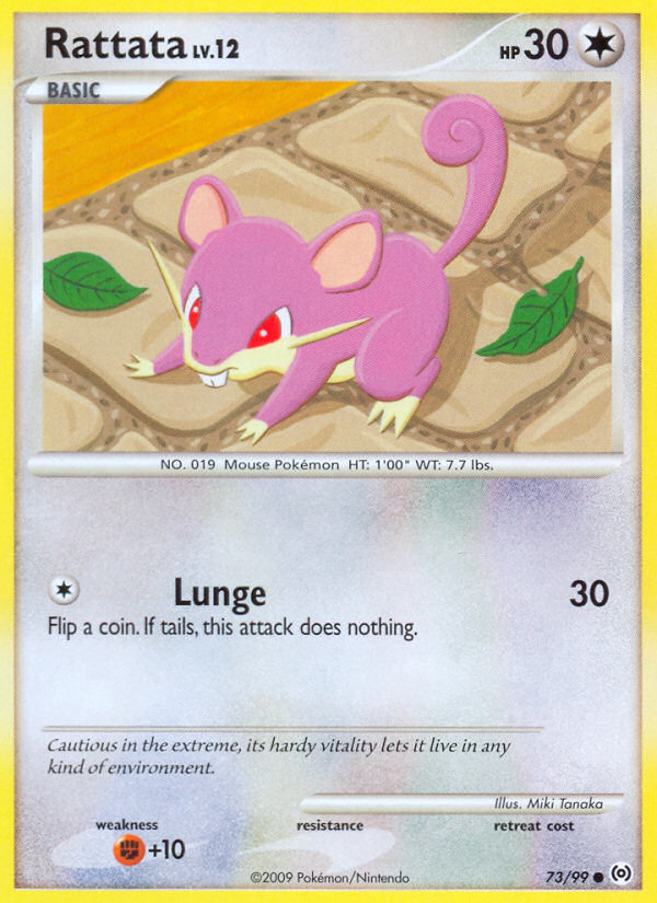 Rattata (73/99) [Platinum: Arceus] | Galaxy Games LLC