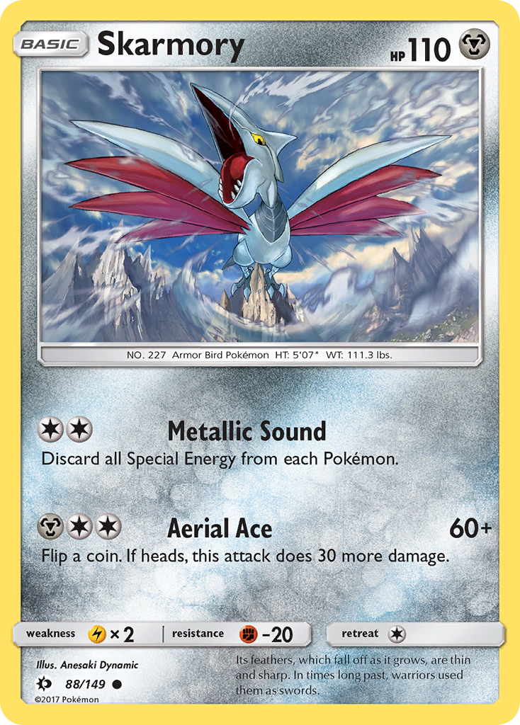 Skarmory (88/149) [Sun & Moon: Base Set] | Galaxy Games LLC