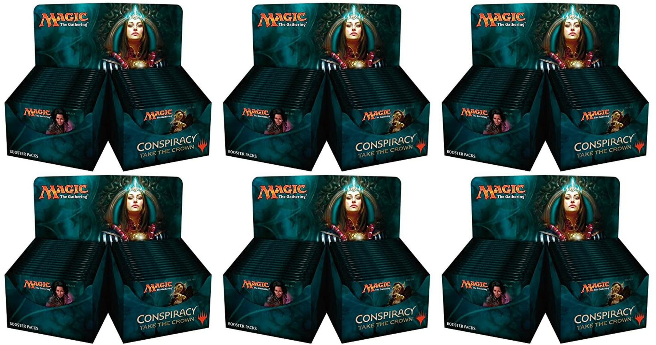 Conspiracy: Take the Crown - Booster Case | Galaxy Games LLC
