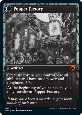 Poppet Stitcher // Poppet Factory [Innistrad: Double Feature] | Galaxy Games LLC