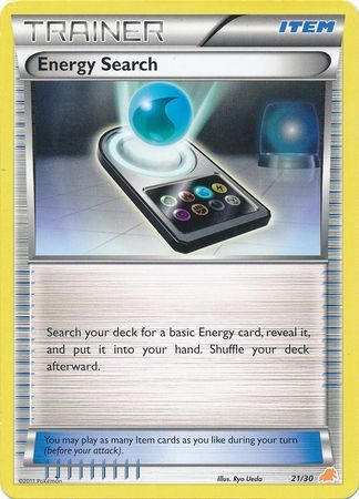 Energy Search (21/30) [Black & White: Trainer Kit - Excadrill] | Galaxy Games LLC