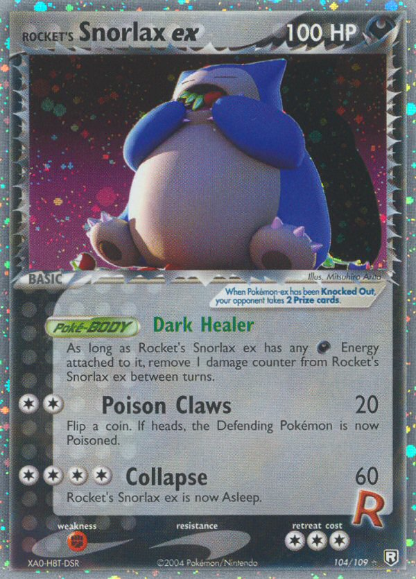 Rocket's Snorlax ex (104/109) [EX: Team Rocket Returns] | Galaxy Games LLC