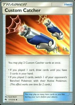 Custom Catcher (171/214) (Pikarom Judge - Haruki Miyamoto) [World Championships 2019] | Galaxy Games LLC