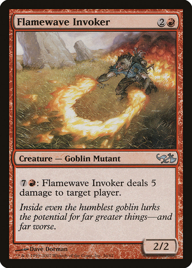 Flamewave Invoker [Duel Decks: Elves vs. Goblins] | Galaxy Games LLC