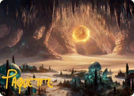 Plains (265) Art Card (Gold-Stamped Signature) [Dungeons & Dragons: Adventures in the Forgotten Realms Art Series] | Galaxy Games LLC