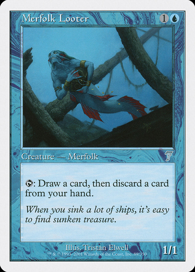 Merfolk Looter [Seventh Edition] | Galaxy Games LLC