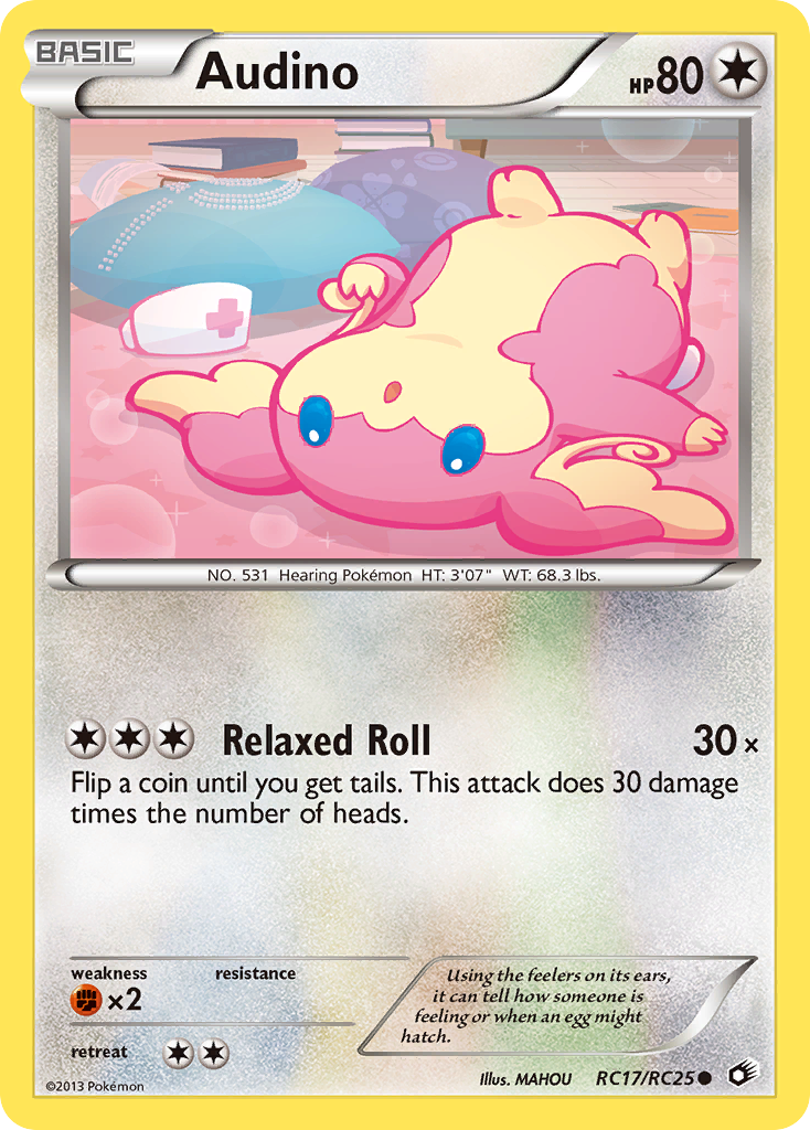 Audino (RC17/RC25) [Black & White: Legendary Treasures] | Galaxy Games LLC