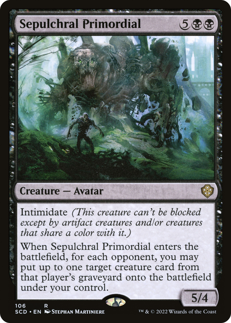 Sepulchral Primordial [Starter Commander Decks] | Galaxy Games LLC