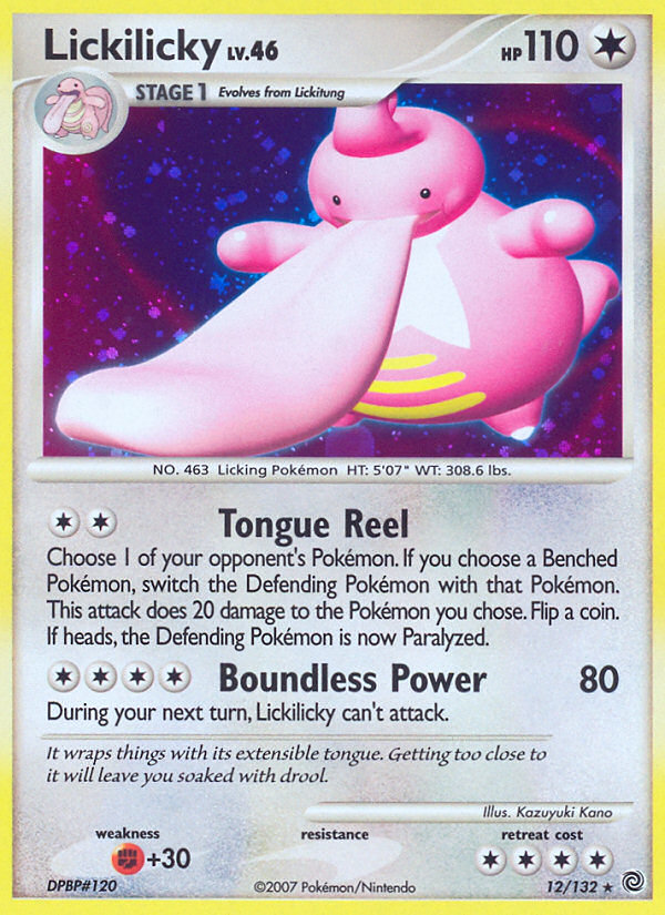 Lickilicky (12/132) [Diamond & Pearl: Secret Wonders] | Galaxy Games LLC