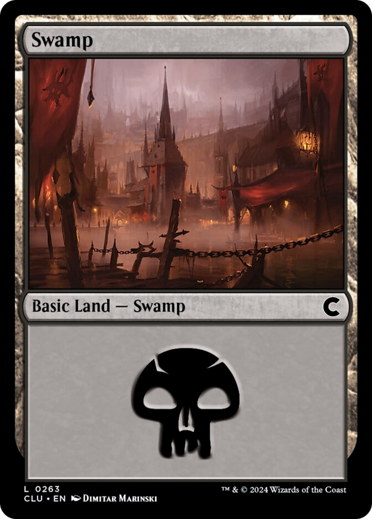 Swamp (0263) [Ravnica: Clue Edition] | Galaxy Games LLC