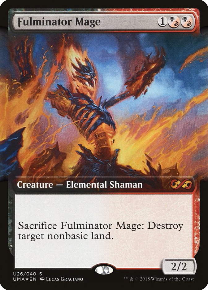 Fulminator Mage (Topper) [Ultimate Masters Box Topper] | Galaxy Games LLC