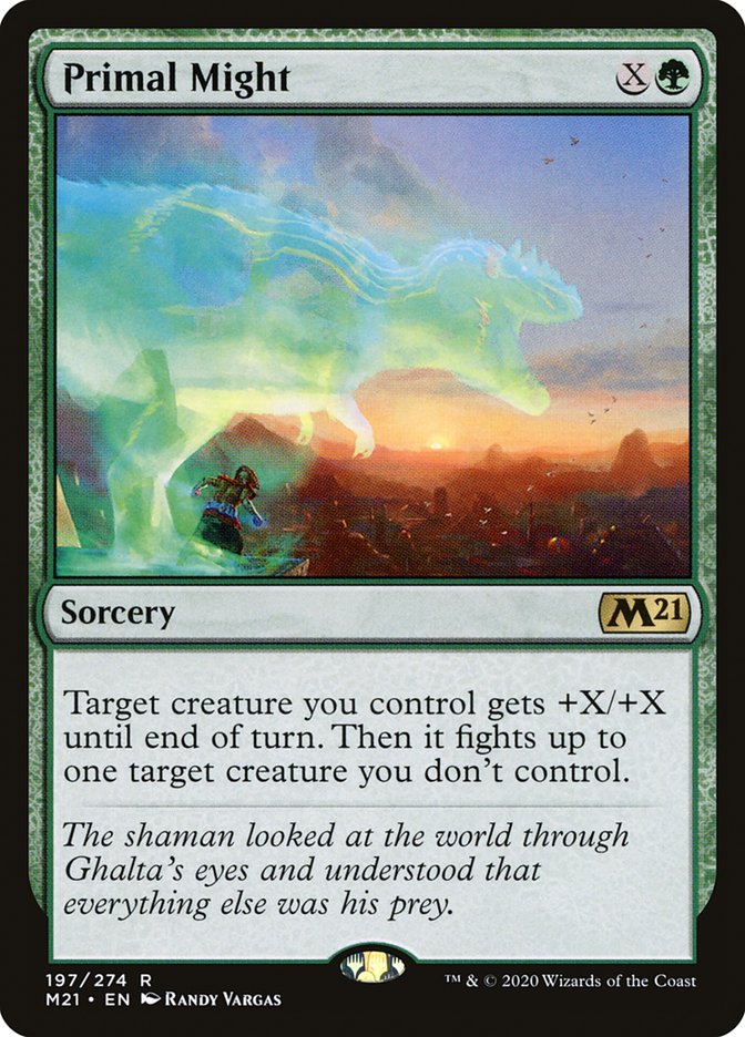 Primal Might [Core Set 2021] | Galaxy Games LLC