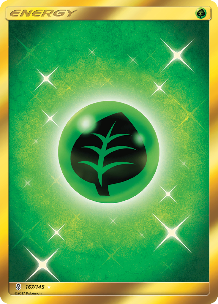 Grass Energy (167/145) [Sun & Moon: Guardians Rising] | Galaxy Games LLC