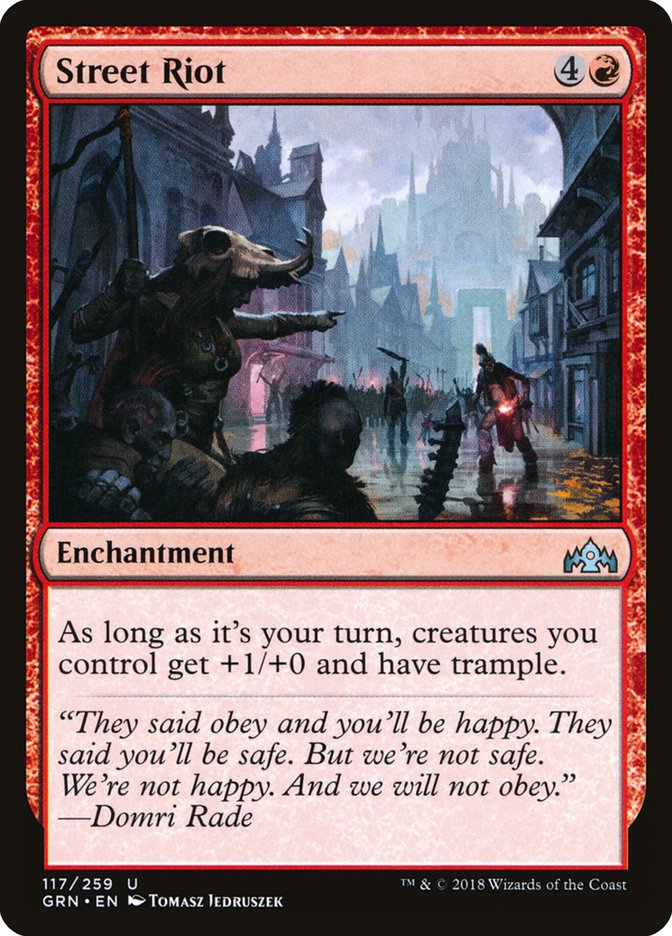 Street Riot [Guilds of Ravnica] | Galaxy Games LLC