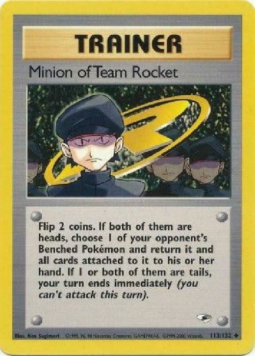 Minion of Team Rocket (113/132) [Gym Heroes Unlimited] | Galaxy Games LLC