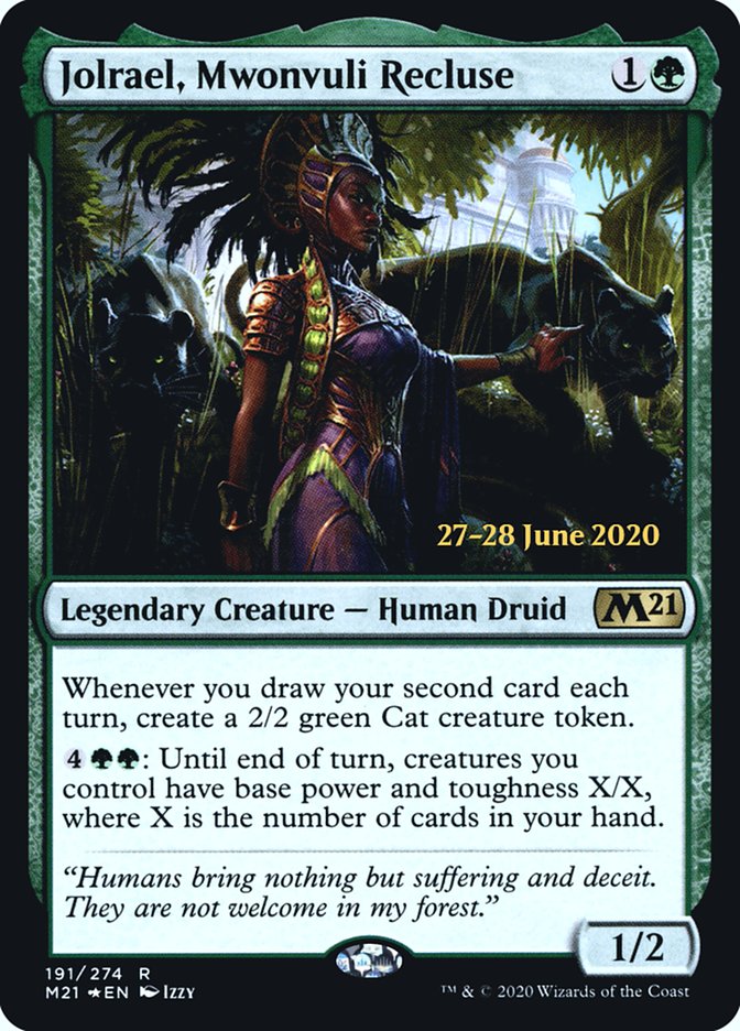 Jolrael, Mwonvuli Recluse [Core Set 2021 Prerelease Promos] | Galaxy Games LLC