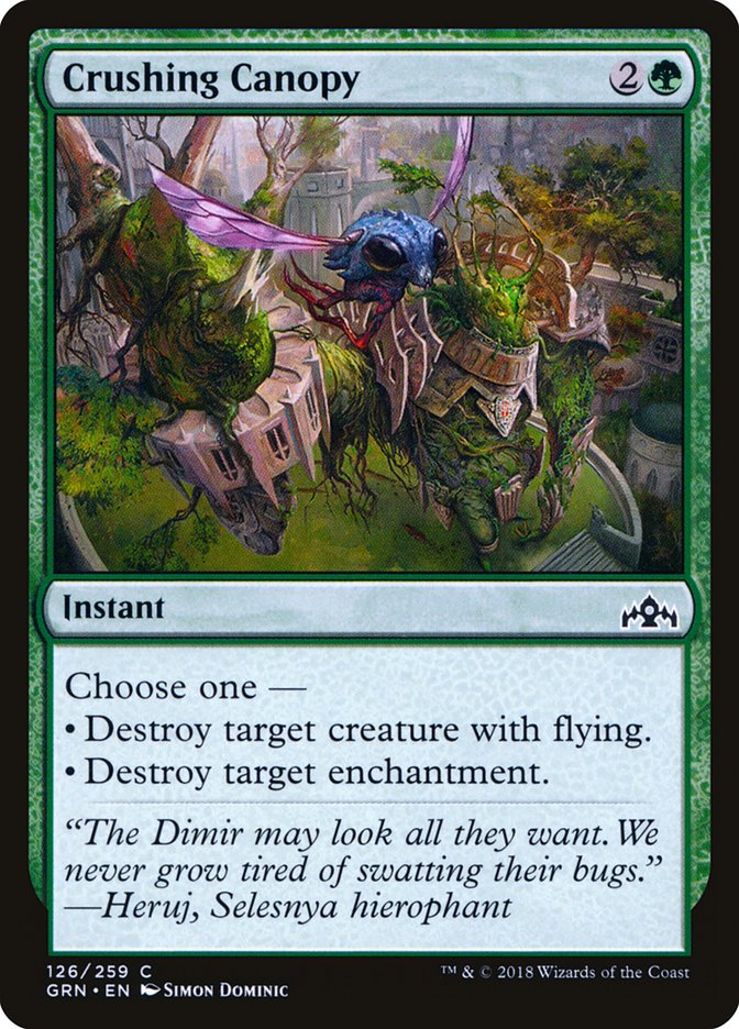 Crushing Canopy [Guilds of Ravnica] | Galaxy Games LLC