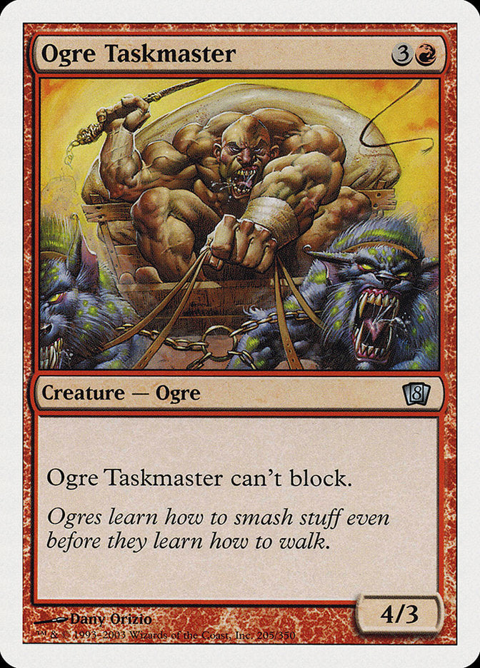 Ogre Taskmaster [Eighth Edition] | Galaxy Games LLC