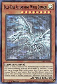 Blue-Eyes Alternative White Dragon (Blue) [LDS2-EN008] Ultra Rare | Galaxy Games LLC