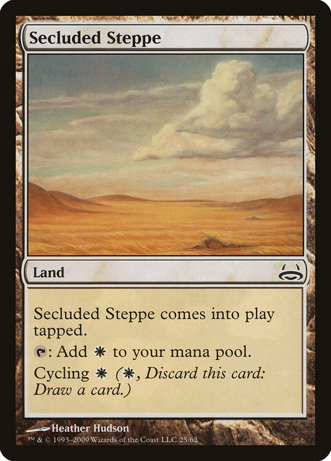 Secluded Steppe [Duel Decks: Divine vs. Demonic] | Galaxy Games LLC