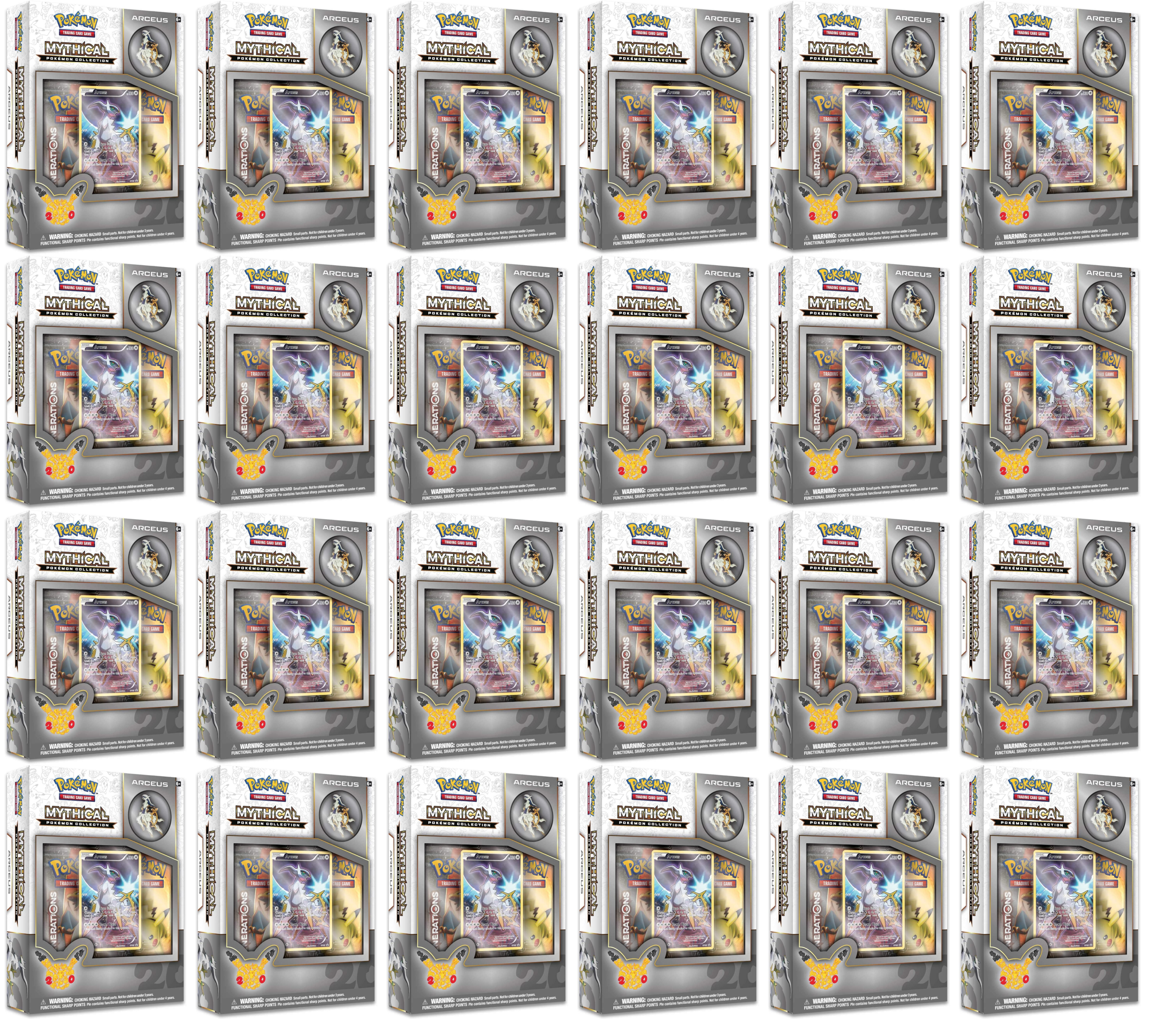 Generations - Mythical Pokemon Collection Case (Arceus) | Galaxy Games LLC