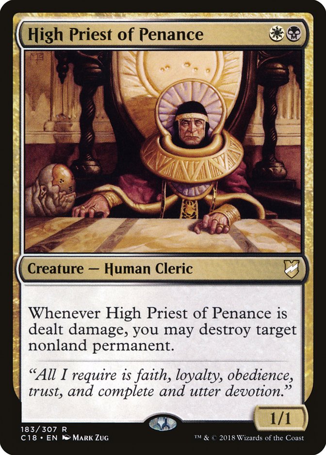 High Priest of Penance [Commander 2018] | Galaxy Games LLC