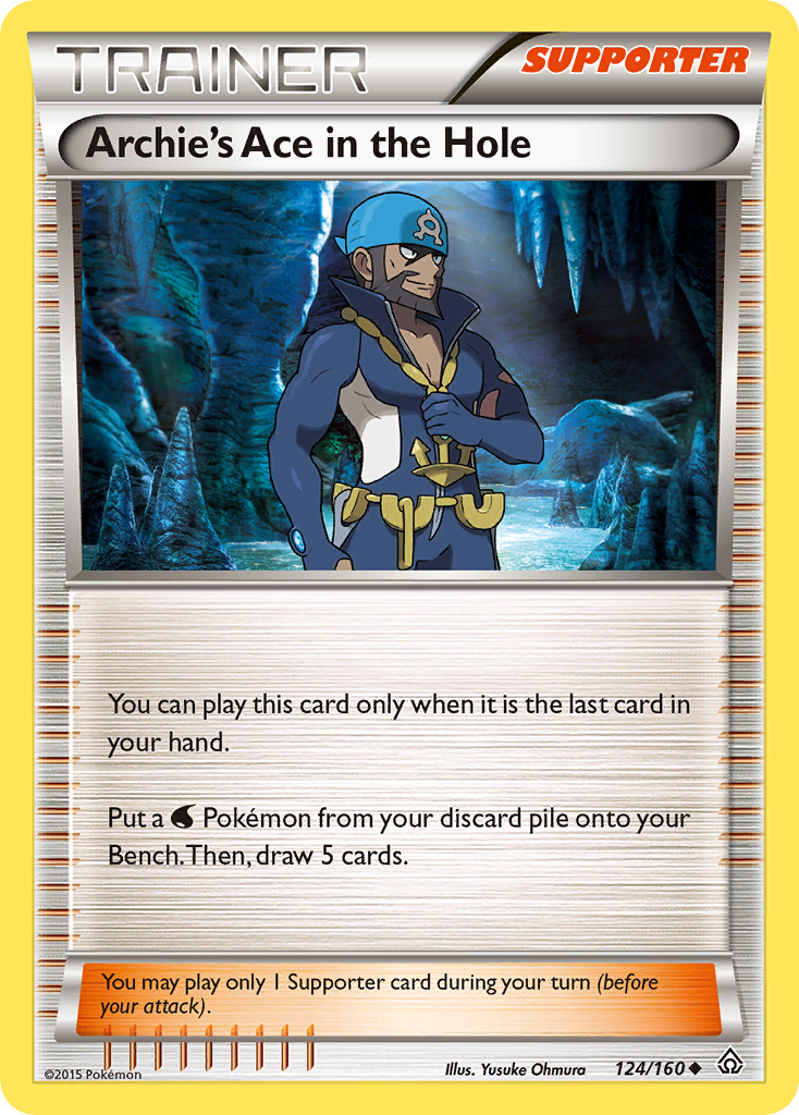 Archie's Ace in the Hole (124/160) [XY: Primal Clash] | Galaxy Games LLC