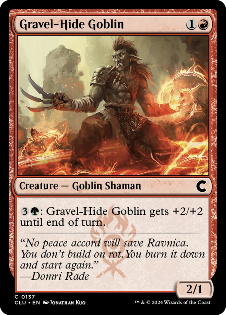 Gravel-Hide Goblin [Ravnica: Clue Edition] | Galaxy Games LLC