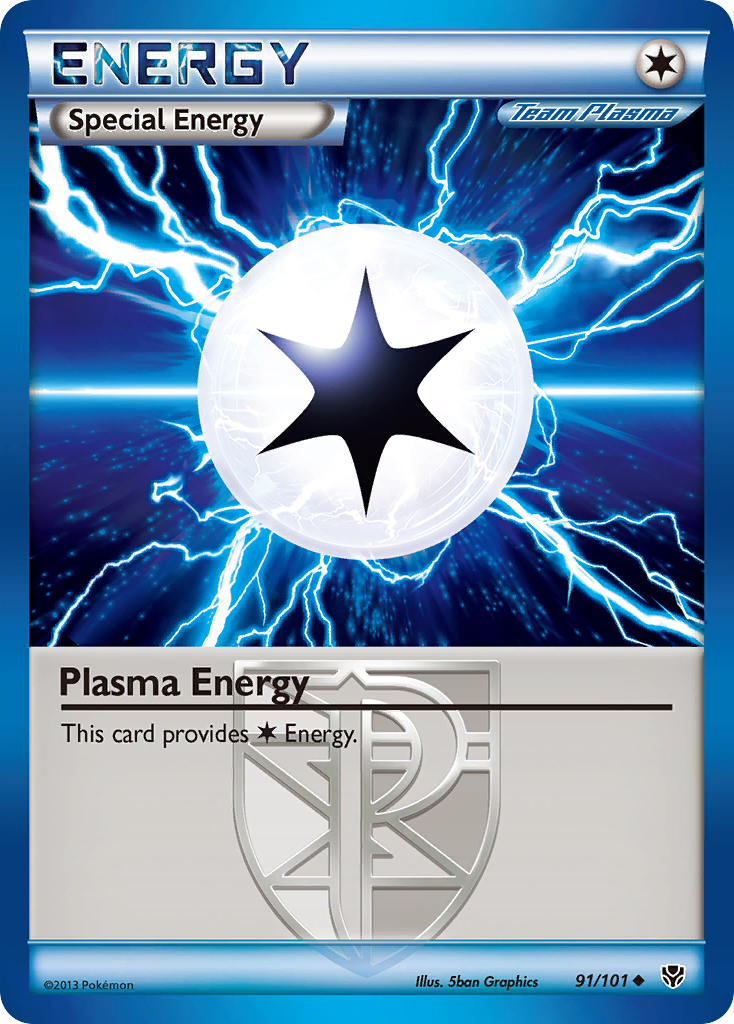 Plasma Energy (91/101) [Black & White: Plasma Blast] | Galaxy Games LLC