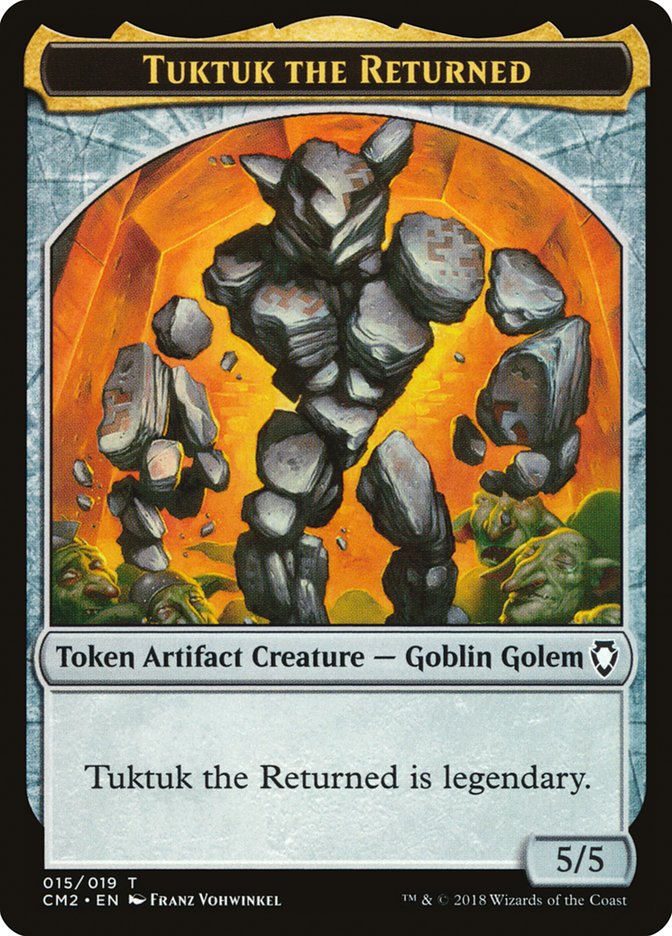 Tuktuk the Returned Token [Commander Anthology Volume II Tokens] | Galaxy Games LLC