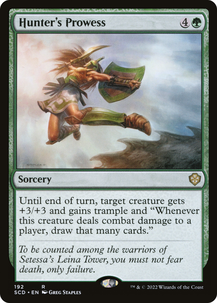 Hunter's Prowess [Starter Commander Decks] | Galaxy Games LLC