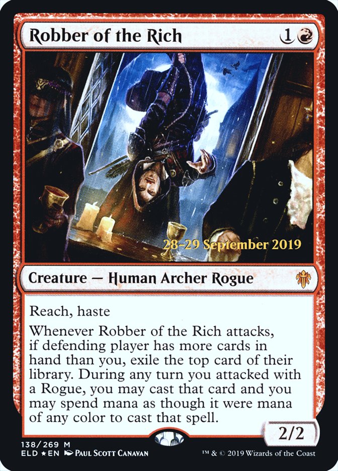 Robber of the Rich [Throne of Eldraine Prerelease Promos] | Galaxy Games LLC