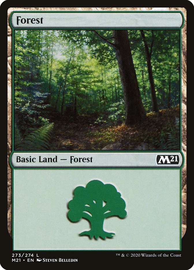 Forest (273) [Core Set 2021] | Galaxy Games LLC