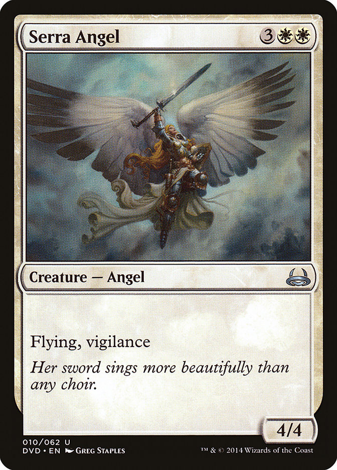 Serra Angel (Divine vs. Demonic) [Duel Decks Anthology] | Galaxy Games LLC