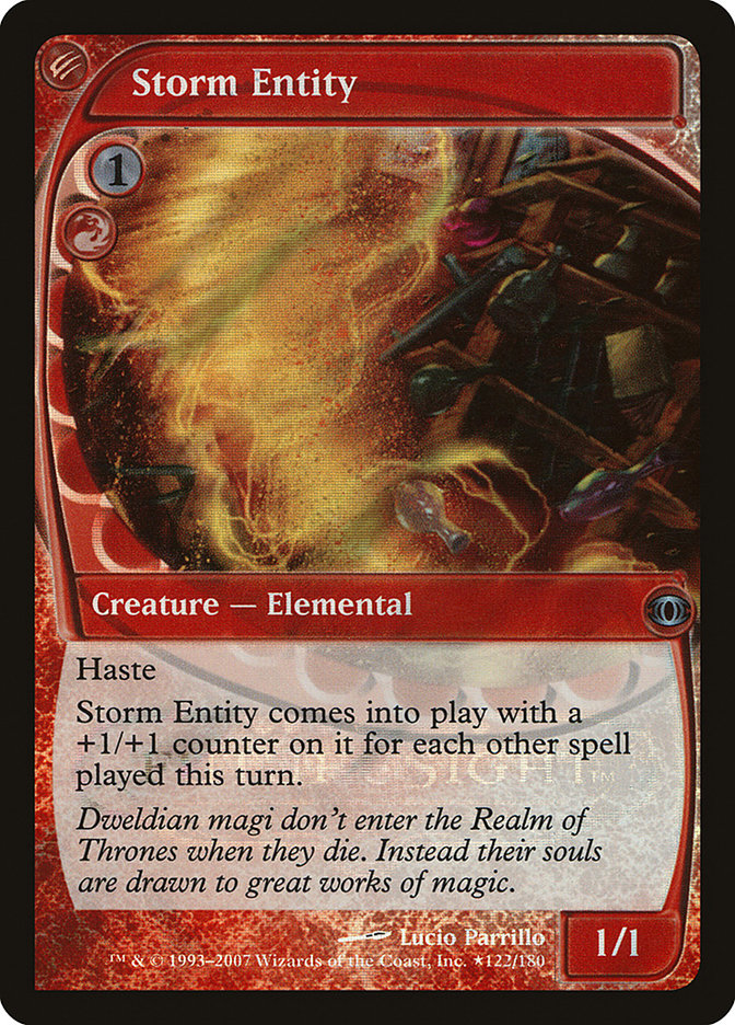 Storm Entity [Future Sight Promos] | Galaxy Games LLC