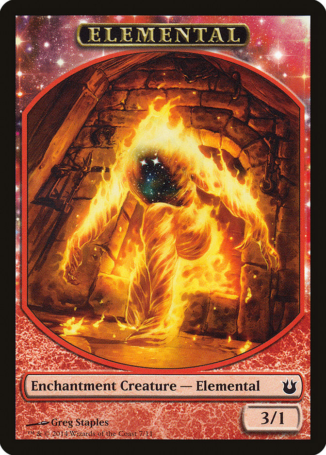 Elemental Token [Born of the Gods Tokens] | Galaxy Games LLC