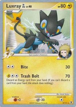 Luxray GL LV.48 (9/111) (LuxChomp of the Spirit - Yuta Komatsuda) [World Championships 2010] | Galaxy Games LLC