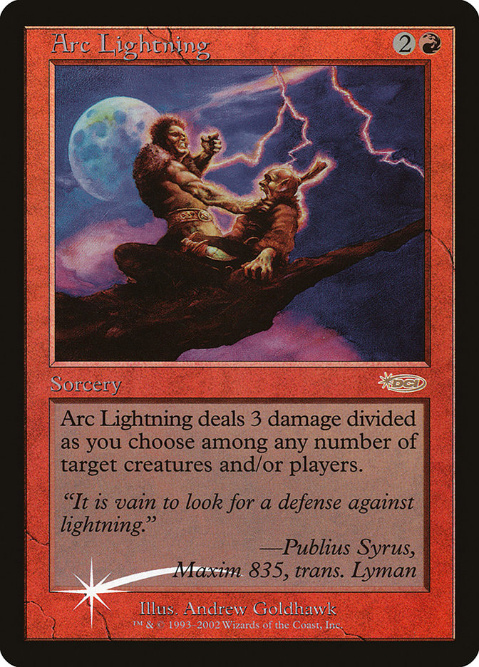 Arc Lightning [Arena League 2002] | Galaxy Games LLC
