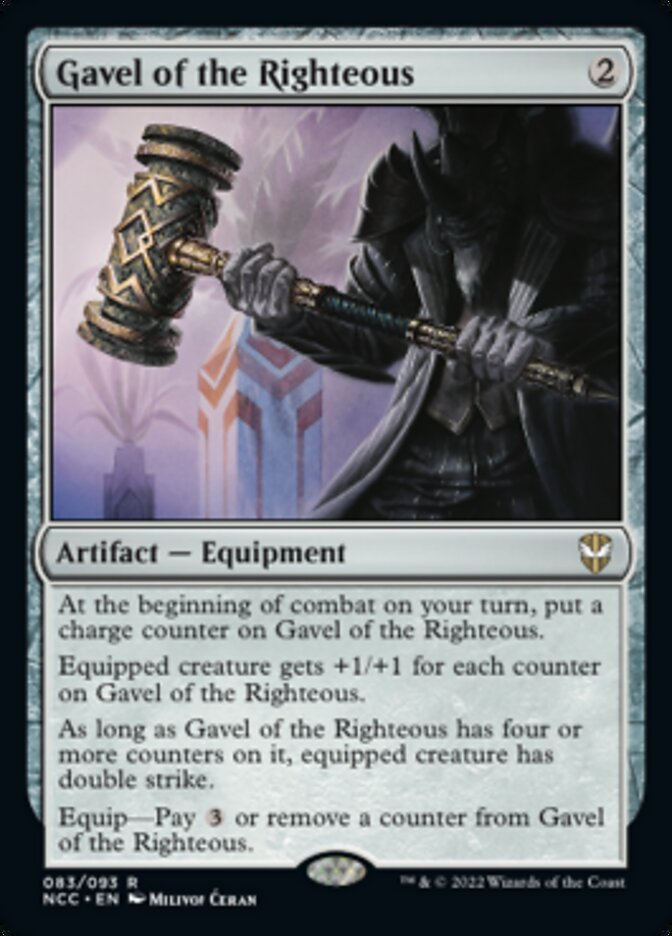 Gavel of the Righteous [Streets of New Capenna Commander] | Galaxy Games LLC