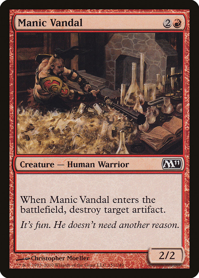 Manic Vandal [Magic 2011] | Galaxy Games LLC