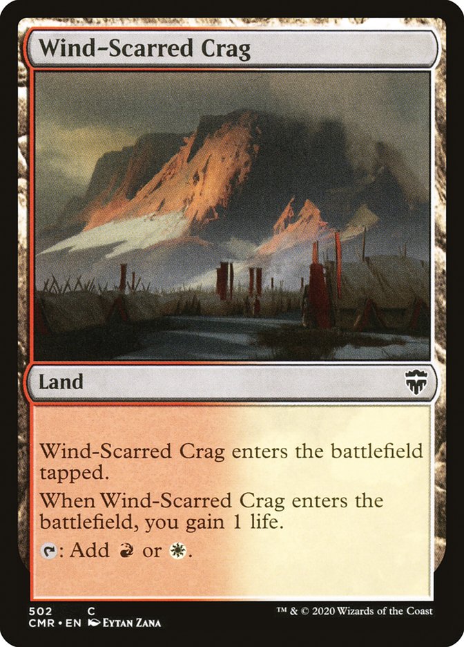 Wind-Scarred Crag [Commander Legends] | Galaxy Games LLC